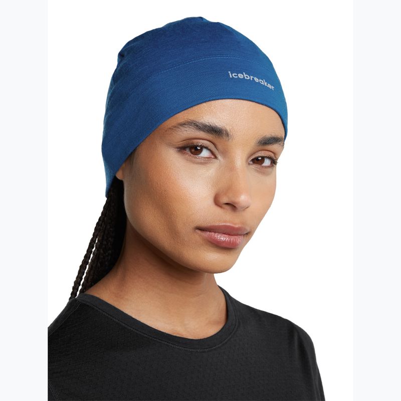 Czapka zimowa icebreaker Merino 200 Oasis Beanie lazurite 8