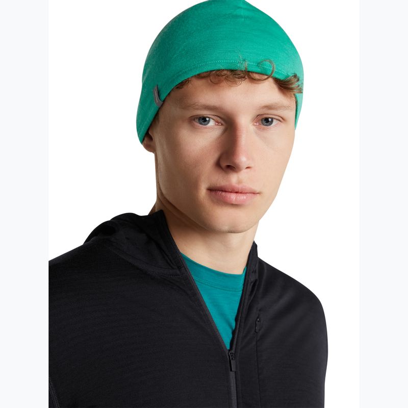 Czapka icebreaker Merino 200 Oasis Reversible Beanie tidal teal/fresh 8