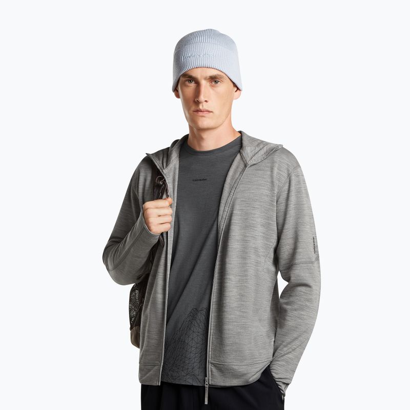 Czapka zimowa icebreaker Merino All Day Toque Beanie zinc blue 2