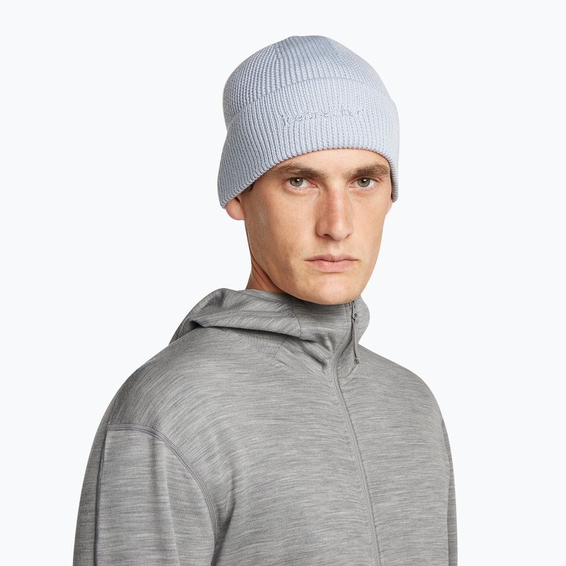 Czapka zimowa icebreaker Merino All Day Toque Beanie zinc blue 3