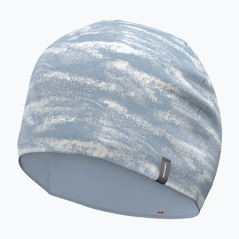 Czapka icebreaker Merino 260 Oasis Vertex Reversible Beanie Chillwave snow/zinc blue