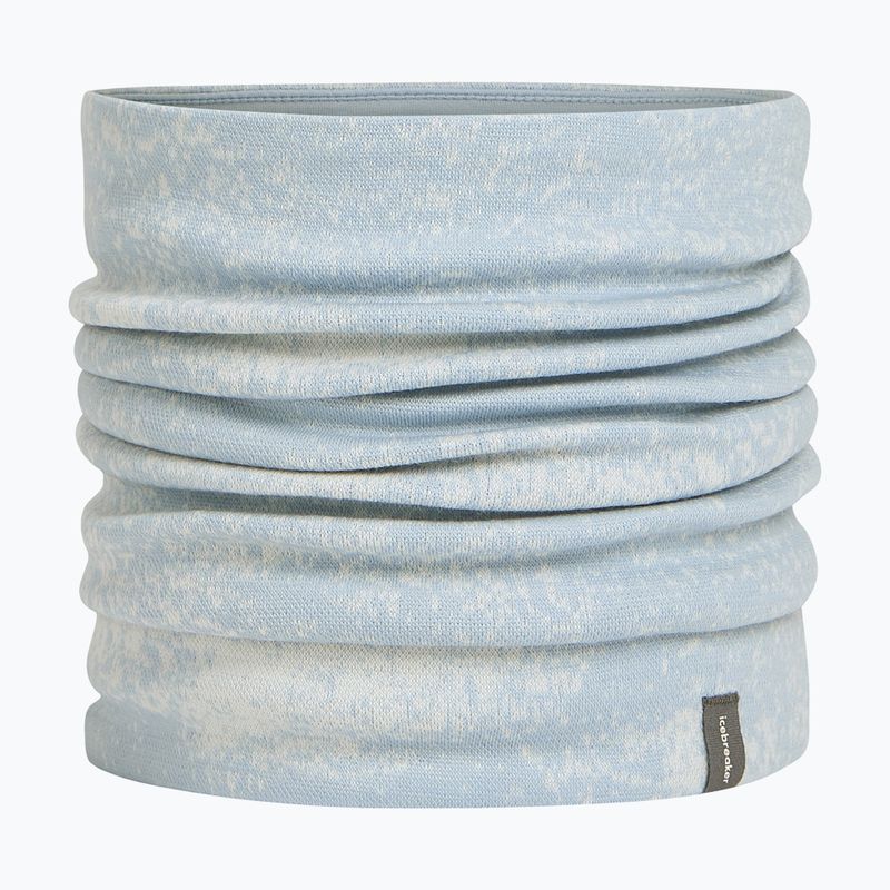 Komin icebreaker Merino 260 Oasis Vertex Reversible Chute Chillwave snow/zinc blue