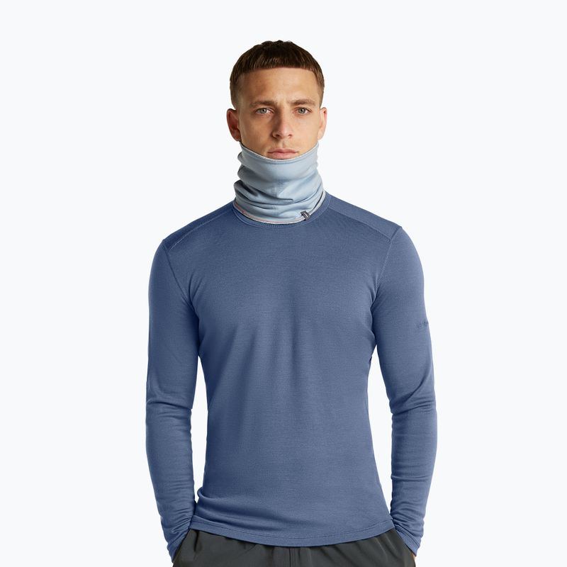 Komin icebreaker Merino 260 Oasis Vertex Reversible Chute Chillwave snow/zinc blue 2