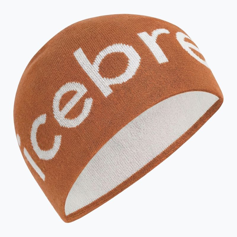 Czapka zimowa icebreaker Merino Icebreaker Beanie spice/ecru heather
