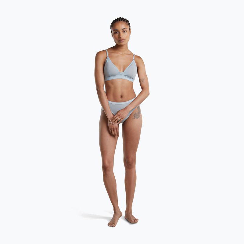 Biustonosz termoaktywny icebreaker Merino 150 Siren Bra Inserts zinc blue 3