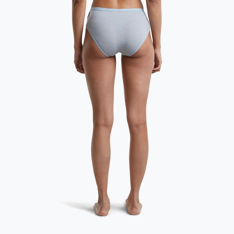Majtki termoaktywne damskie Icebreaker Siren Hipkini zinc blue 4