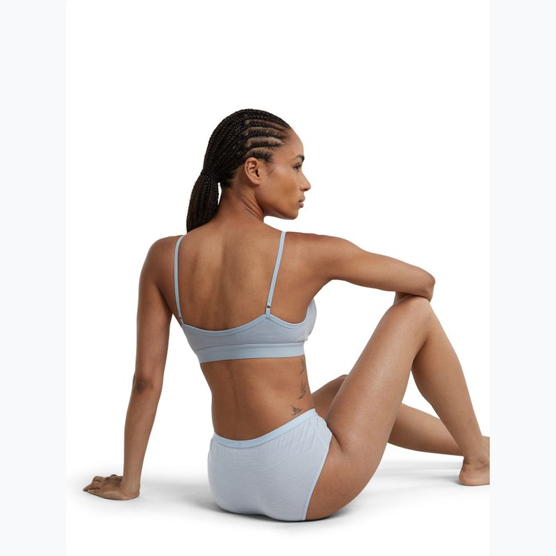 Majtki termoaktywne damskie Icebreaker Siren Hipkini zinc blue 5
