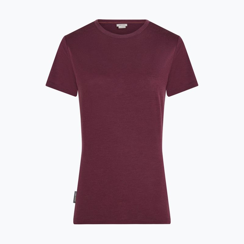 Koszulka trekkingowa damska icebreaker Merino 150 Tech Lite III dark berry 7