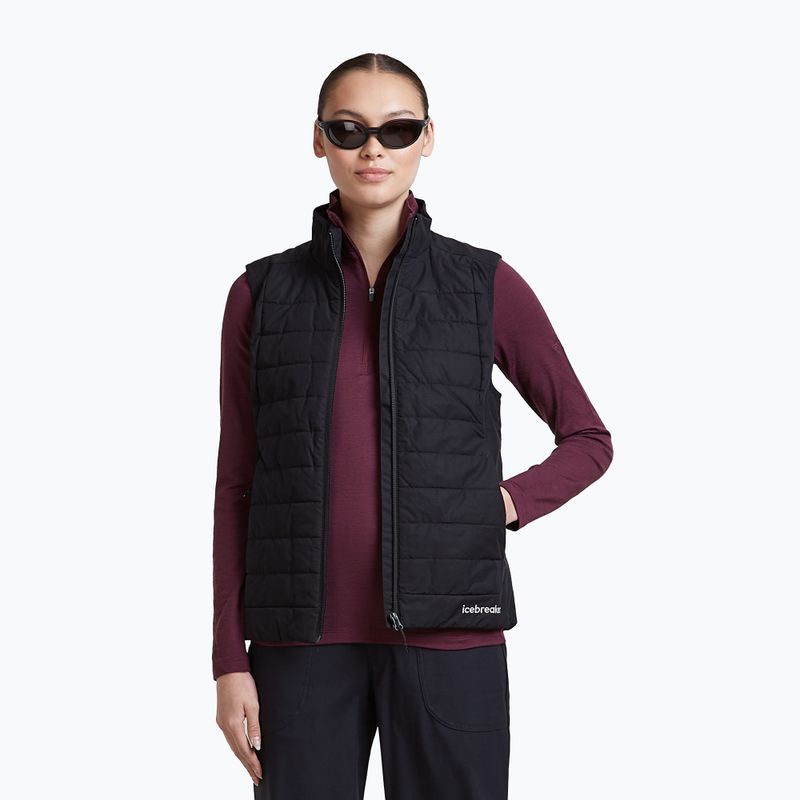 Bluza termoaktywna damska Icebreaker 200 Oasis LS Half Zip dark berry 7