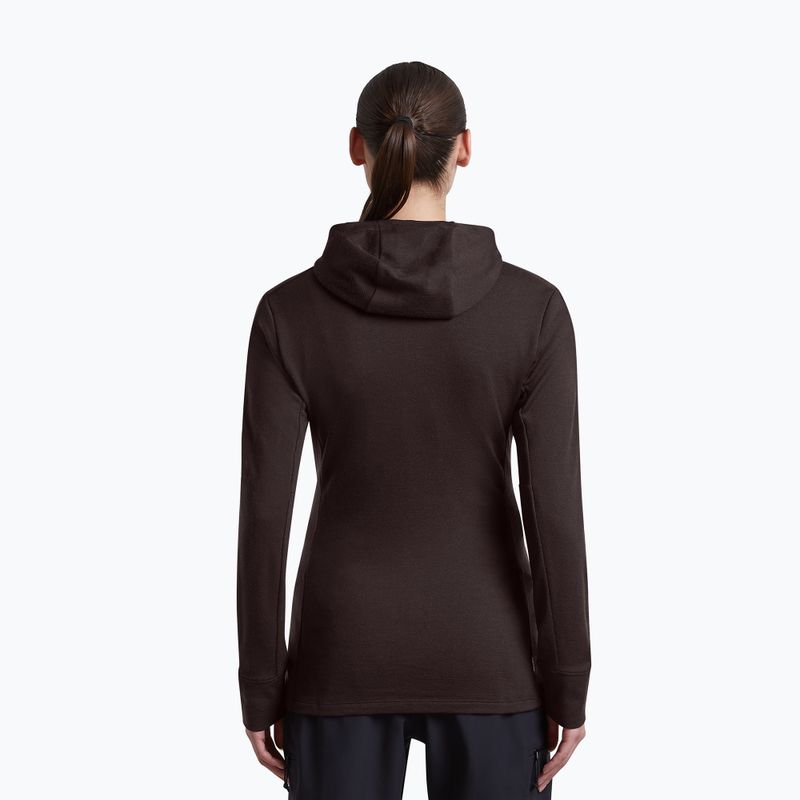 Bluza damska Icebreaker Merino 260 Quantum IV LS Zip Hoodie bittersweet 3