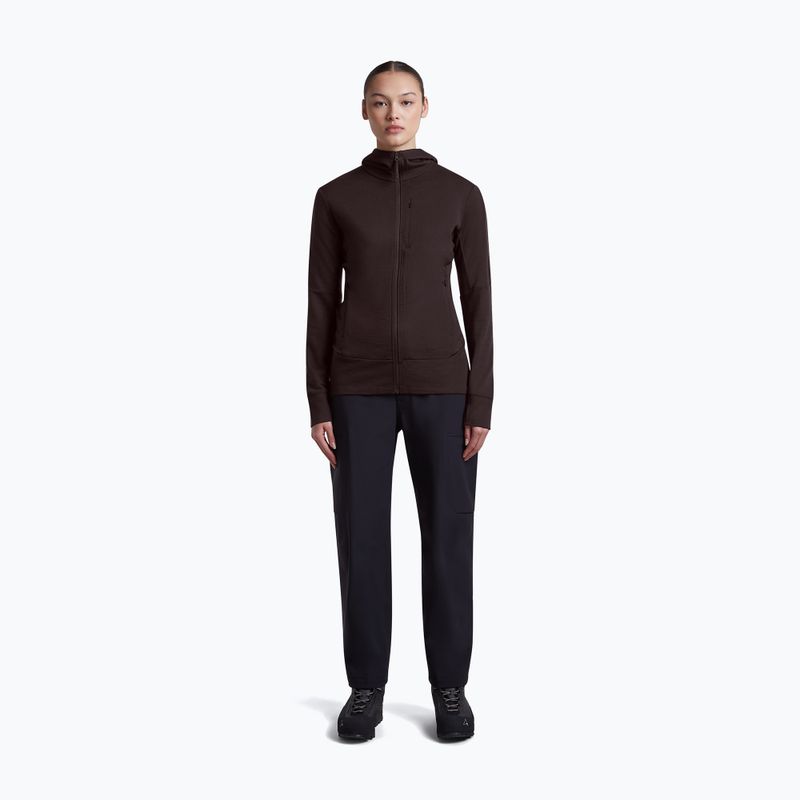 Bluza damska Icebreaker Merino 260 Quantum IV LS Zip Hoodie bittersweet 4