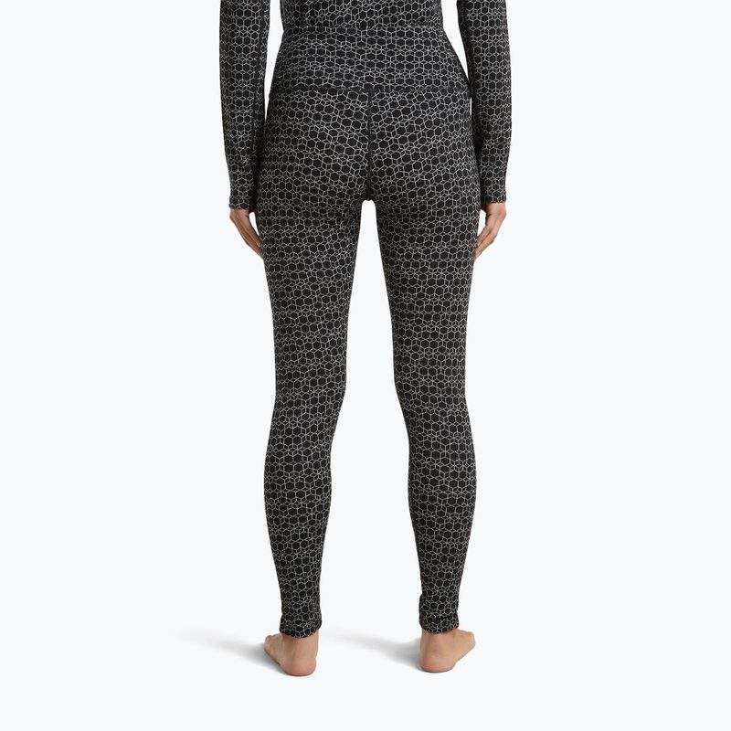 Spodnie termoaktywne damskie icebreaker Merino 260 Tech Vertex High Rise black/snow 3