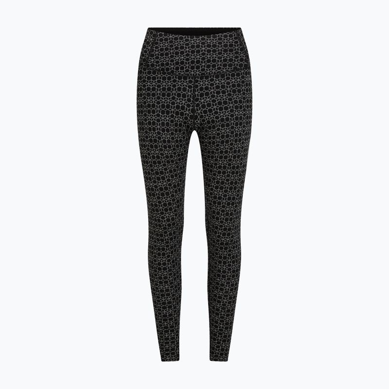 Spodnie termoaktywne damskie icebreaker Merino 260 Tech Vertex High Rise black/snow 5