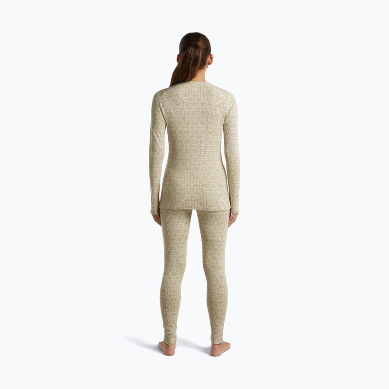 Bluza termoaktywna damska Icebreaker Merino 260 Tech Vertex Crewe Undyed/Cumin 4