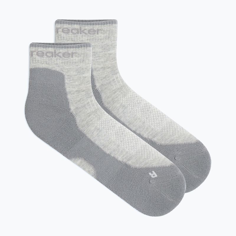 Skarpety damskie Icebreaker Merino Hike+ Light Mini blizzard heather/alloy