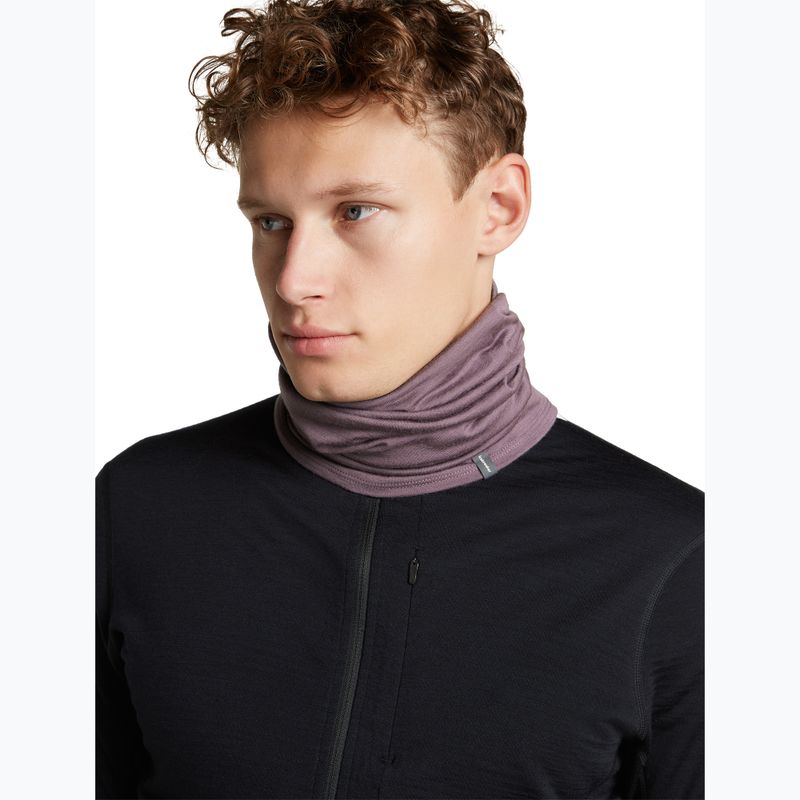 Chusta wielofunkcyjna icebreaker Flexi Chute grey plum 3