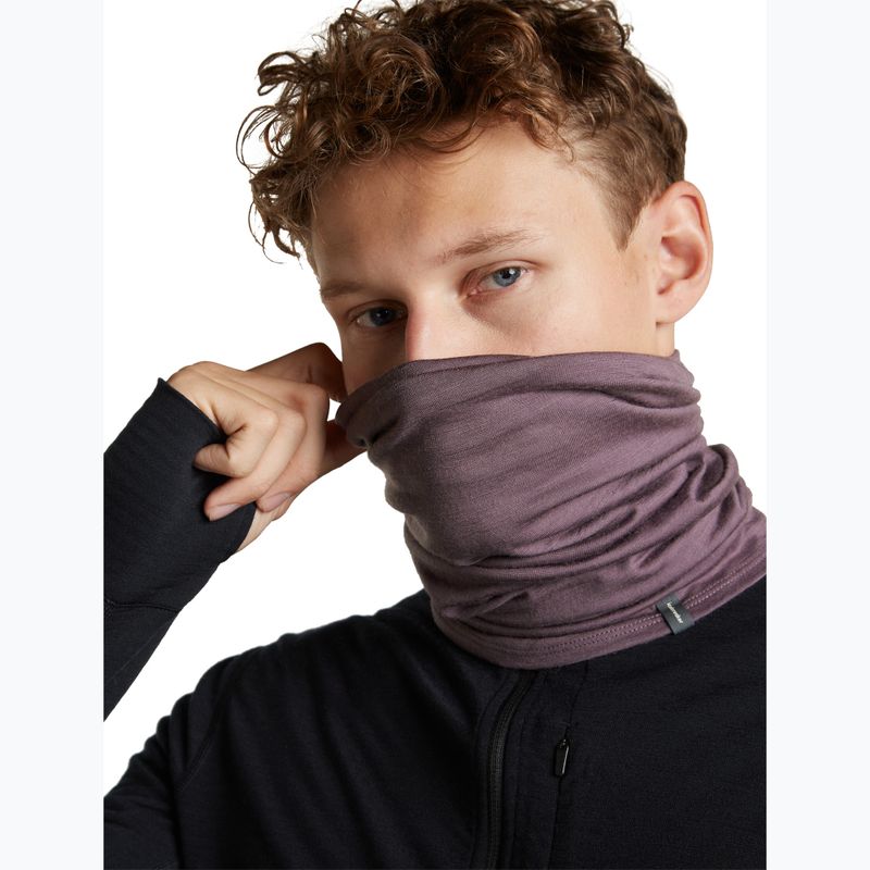 Chusta wielofunkcyjna icebreaker Flexi Chute grey plum 4