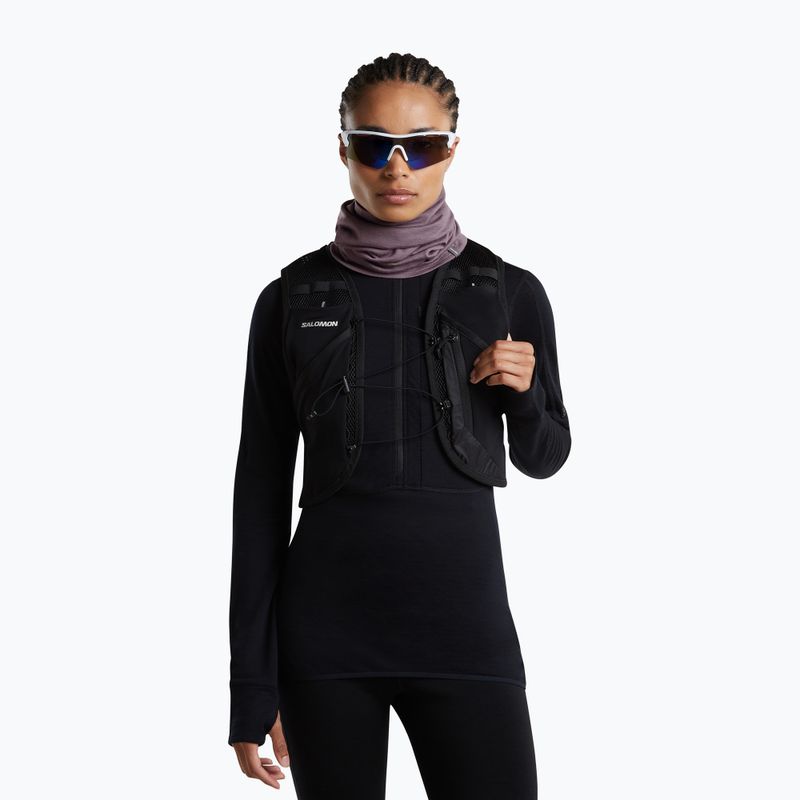 Chusta wielofunkcyjna icebreaker Flexi Chute grey plum 5