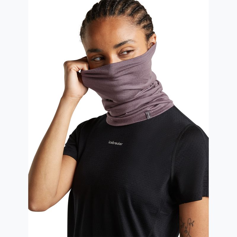 Chusta wielofunkcyjna icebreaker Flexi Chute grey plum 7