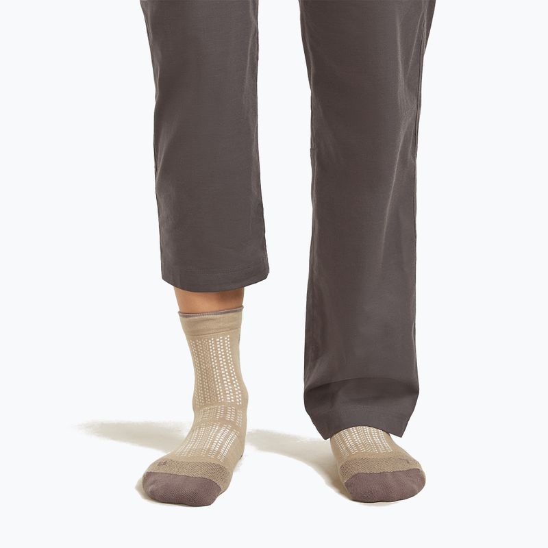 Skarpety damskie icebreaker Merino Hike+ Ultralight Quarterpink quartz/porcini 3