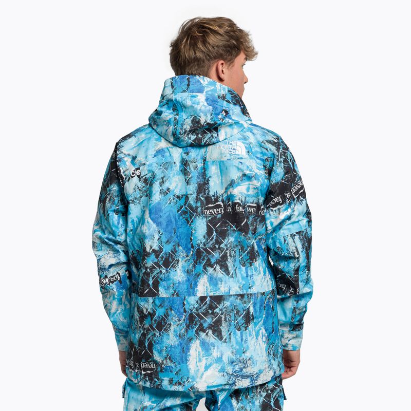 Kurtka snowboardowa męska The North Face Printed Dragline norse blue 4