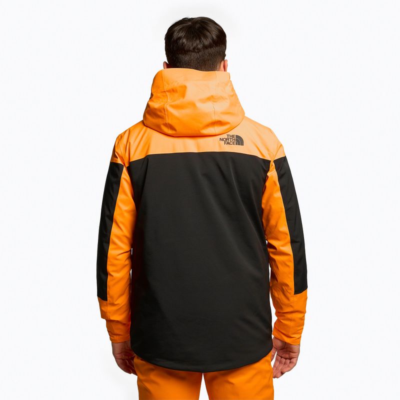 Kurtka narciarska męska The North Face Chakal cone orange/black 3