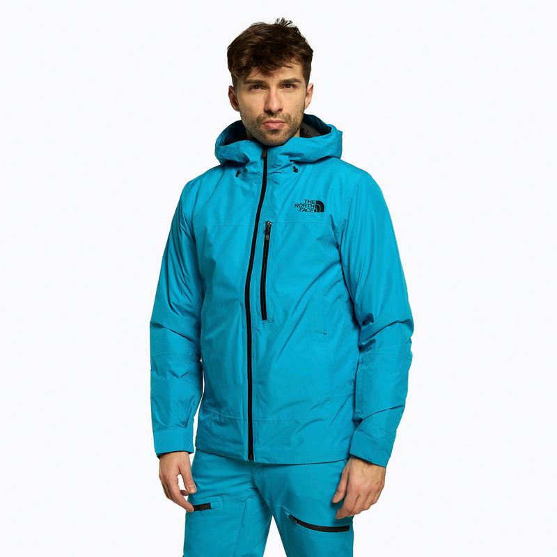 Kurtka narciarska męska The North Face Descendit acoustic blue