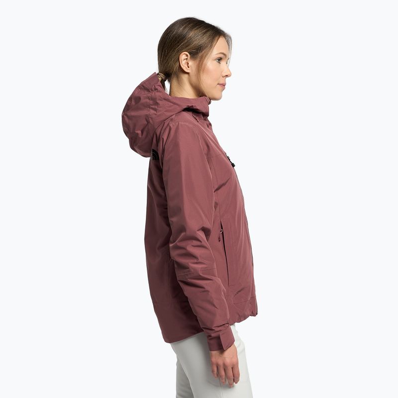 Kurtka narciarska damska The North Face Descendit wild ginger 3