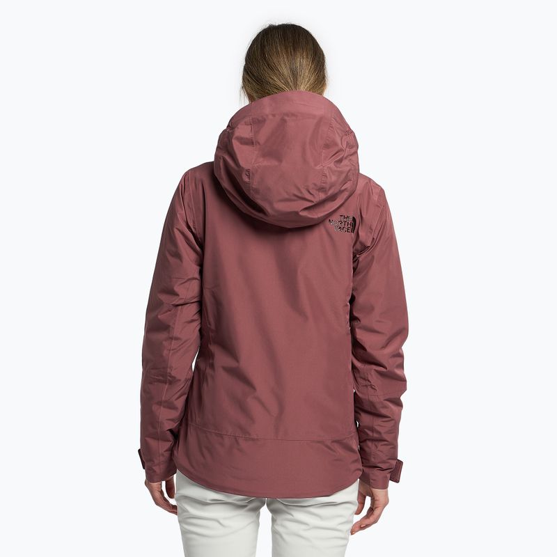 Kurtka narciarska damska The North Face Descendit wild ginger 4