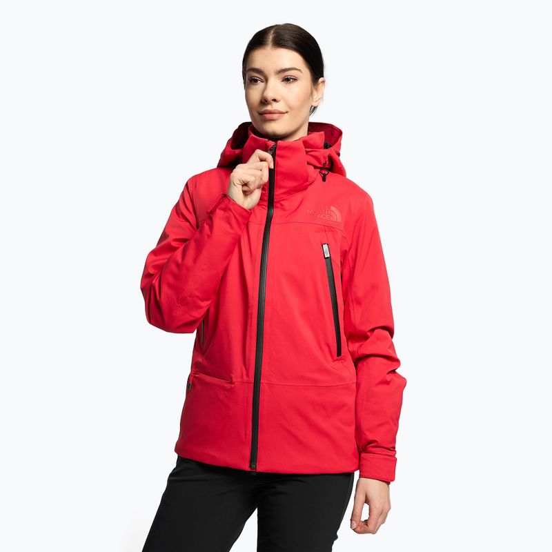 Kurtka narciarska damska The North Face Lenado red