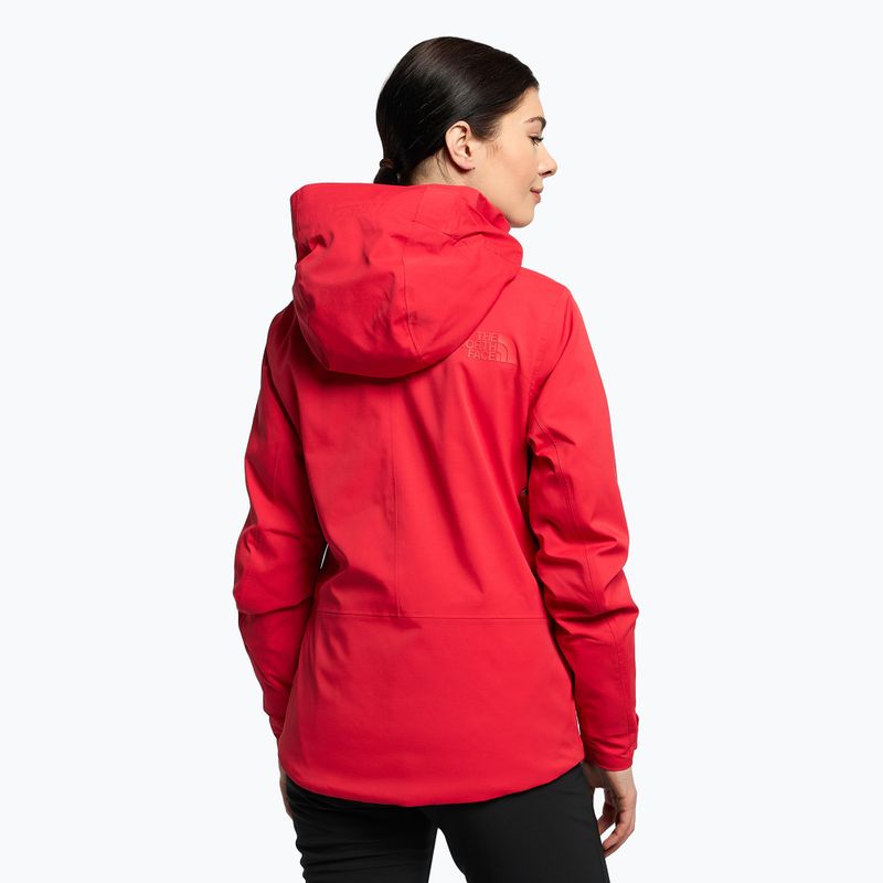 Kurtka narciarska damska The North Face Lenado red 4