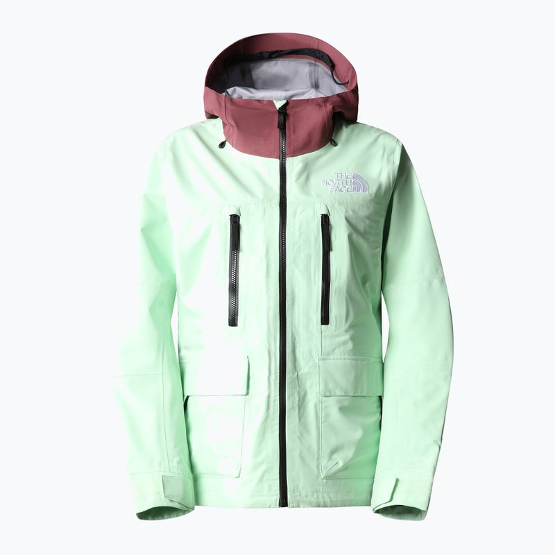 Kurtka snowboardowa damska The North Face Dragline patina green/wild ginger 12