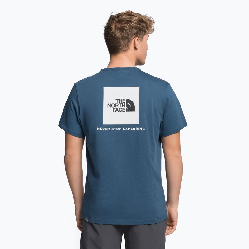 Koszulka męska The North Face Redbox shady blue 4