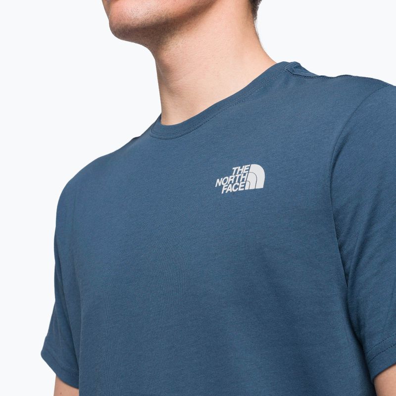 Koszulka męska The North Face Redbox shady blue 5