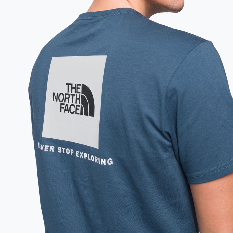 Koszulka męska The North Face Redbox shady blue 6
