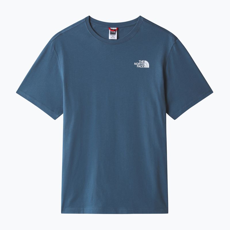 Koszulka męska The North Face Redbox shady blue 8