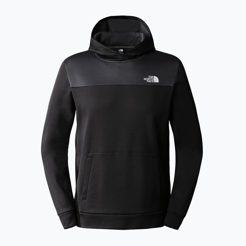 Bluza męska The North Face Reaxion Fleece P/O Hoodie black/ asphalt grey 4