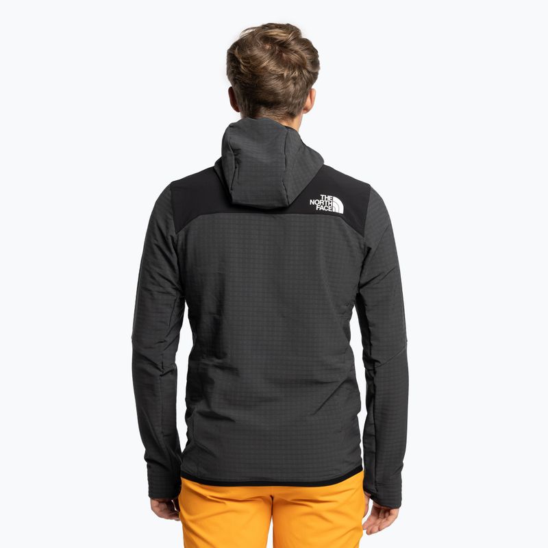 Kurtka hybrydowa męska The North Face Dawn Turn Hybrid Ventrix Midlayer asphalt grey/black 4