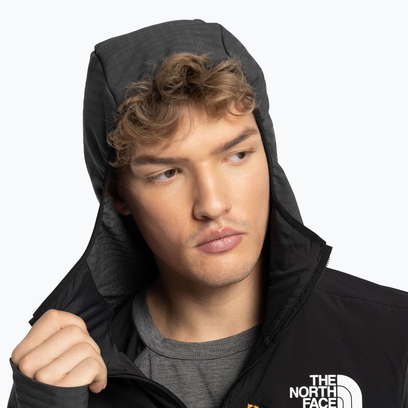 Kurtka hybrydowa męska The North Face Dawn Turn Hybrid Ventrix Midlayer asphalt grey/black 5