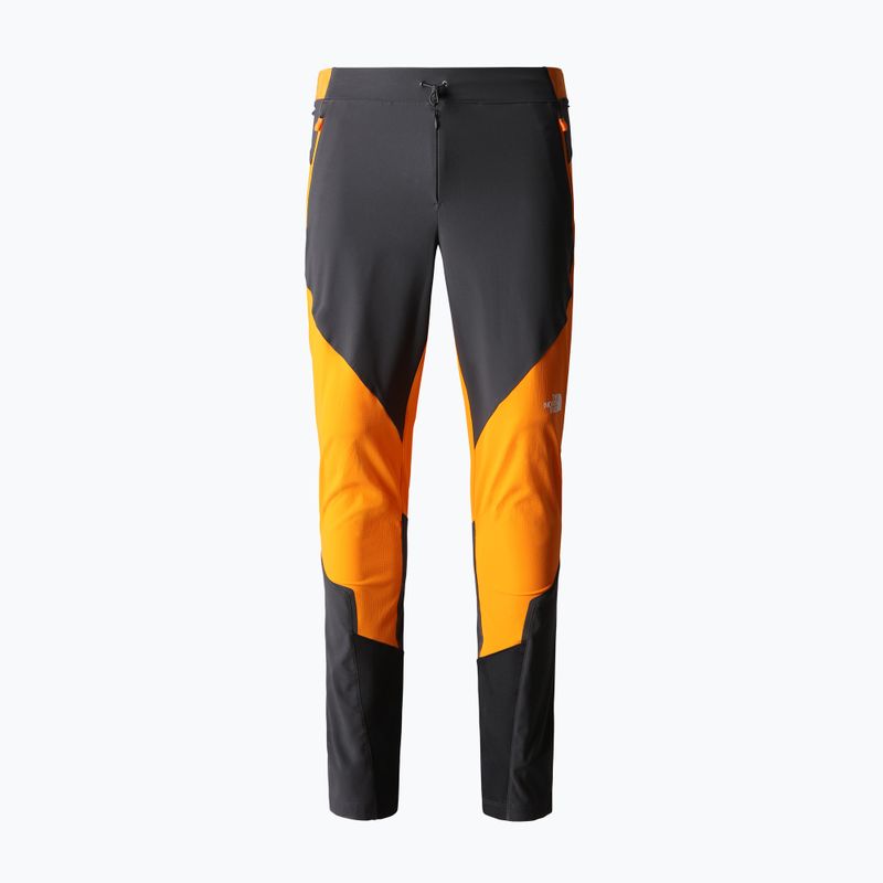 Spodnie softshell męskie The North Face Dawn Turn cone orange/asphalt grey/black 9