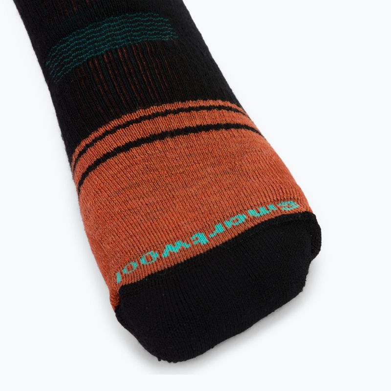 Skarpety snowboardowe damskie Smartwool Snowboard Full Cushion Fungi Fabulous OTC black 4