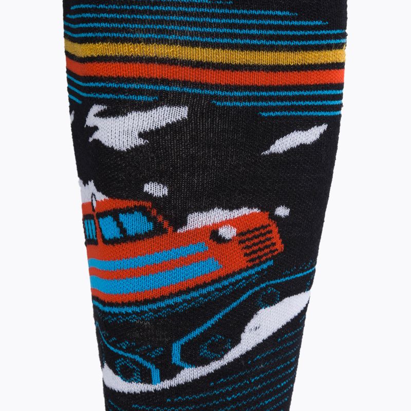 Skarpety snowboardowe męskie Smartwool Snowboard Targeted Cushion Piste Machine OTC black 3