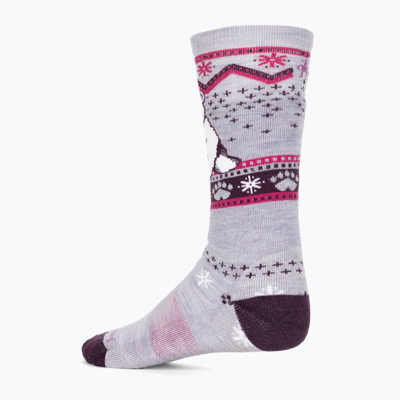 Skarpety dziecięce Smartwool Wintersport Full Cushion Polar Bear Pattern OTC purple eclipse 2
