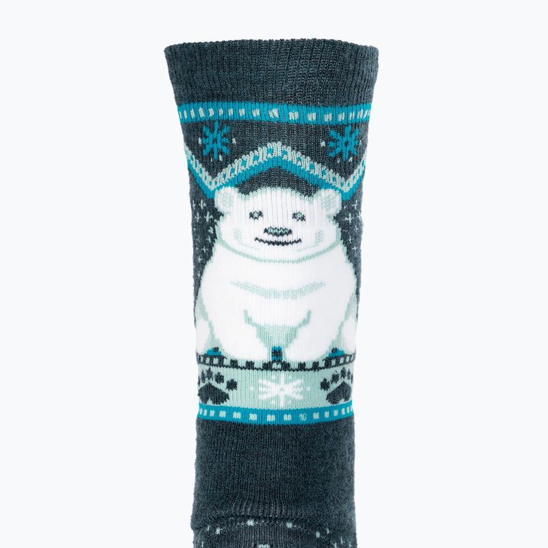 Skarpety dziecięce Smartwool Wintersport Full Cushion Polar Bear Pattern OTC twilight blue 3