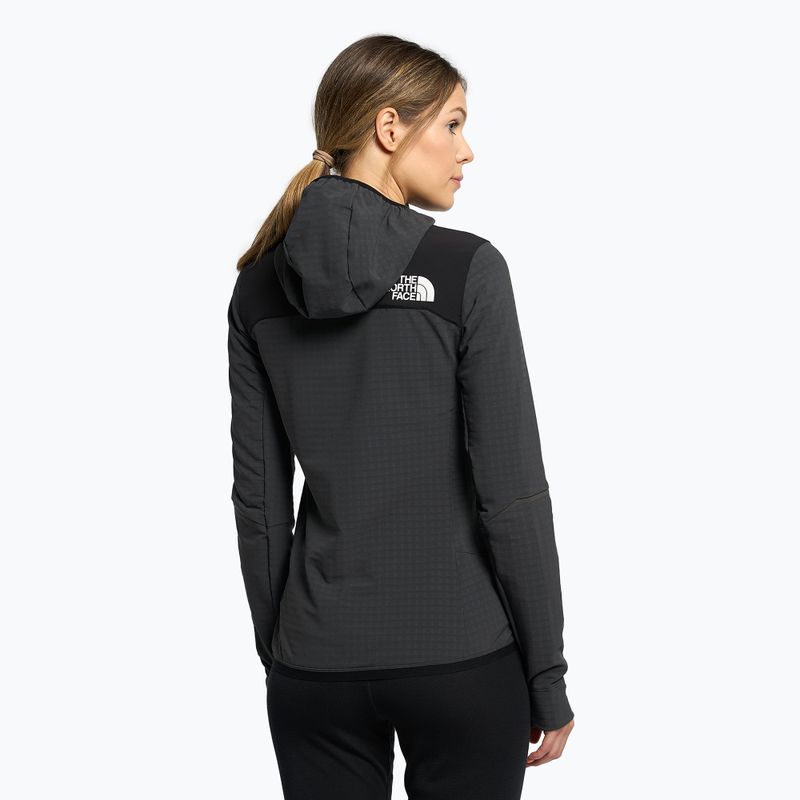 Kurtka hybrydowa damska The North Face Dawn Turn Hybrid Ventrix Midlayer asphalt grey/black 4