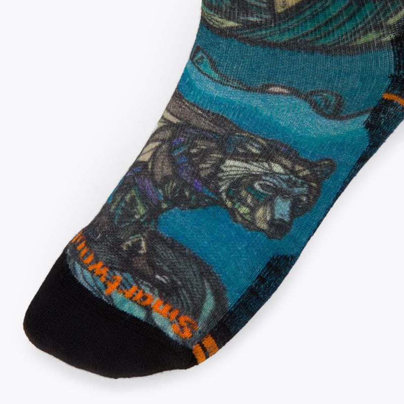 Skarpety damskie Smartwool Hike Light Cushion Icy Range Print Crew multi color 3