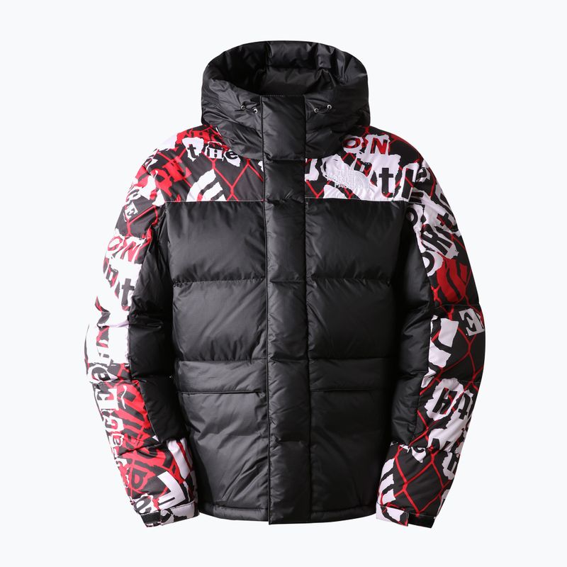 Kurtka puchowa męska The North Face Printed Hmlyn Down Parka lavender fog