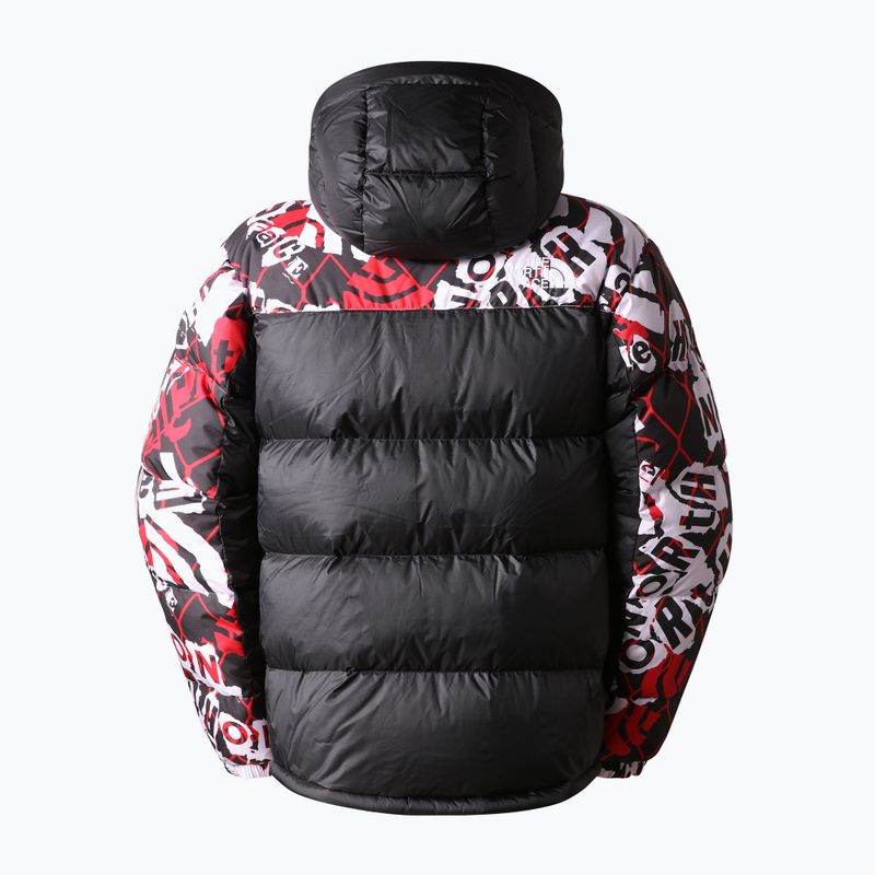 Kurtka puchowa męska The North Face Printed Hmlyn Down Parka lavender fog 2