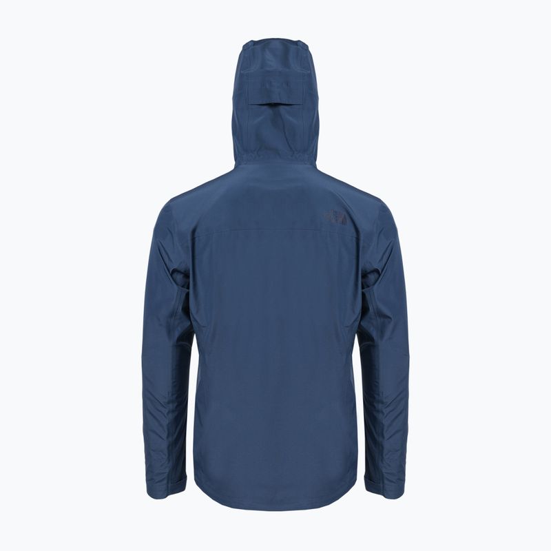 Kurtka przeciwdeszczowa męska The North Face Dryzzle Futurelight shady blue 6
