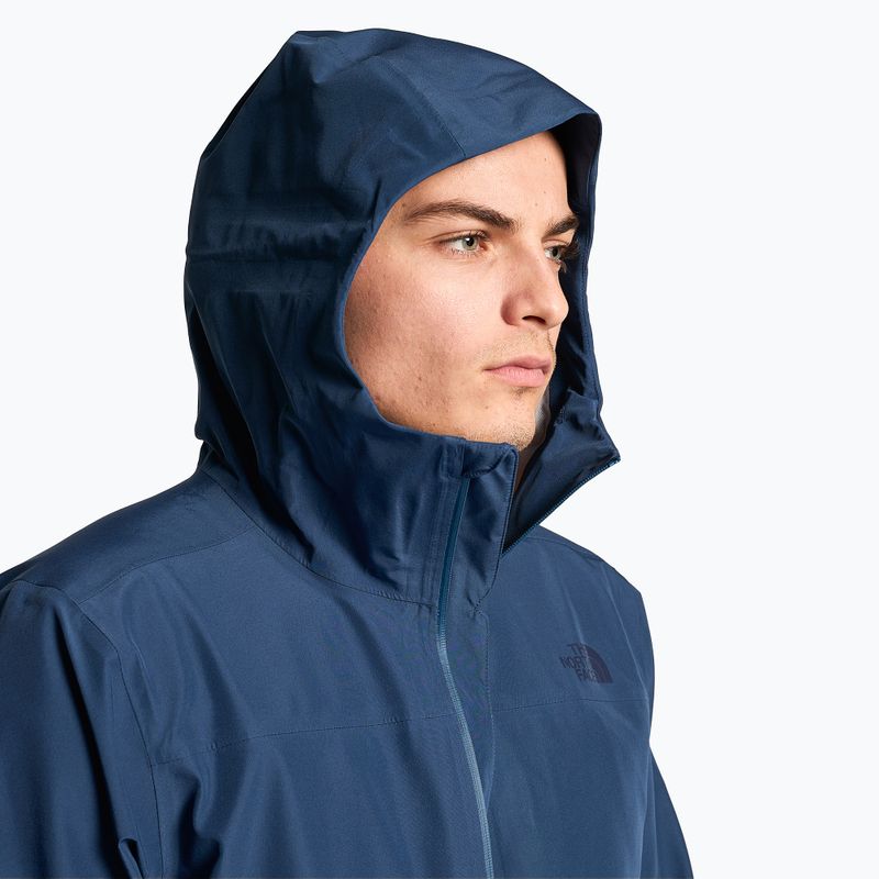 Kurtka przeciwdeszczowa męska The North Face Dryzzle Futurelight shady blue 3